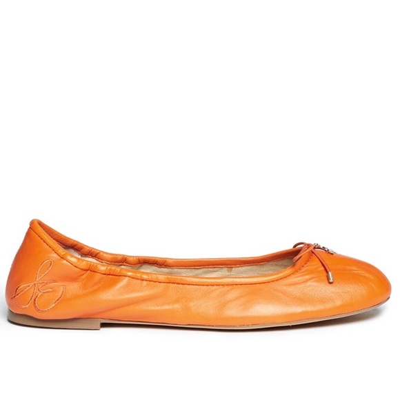 sam edelman orange flats